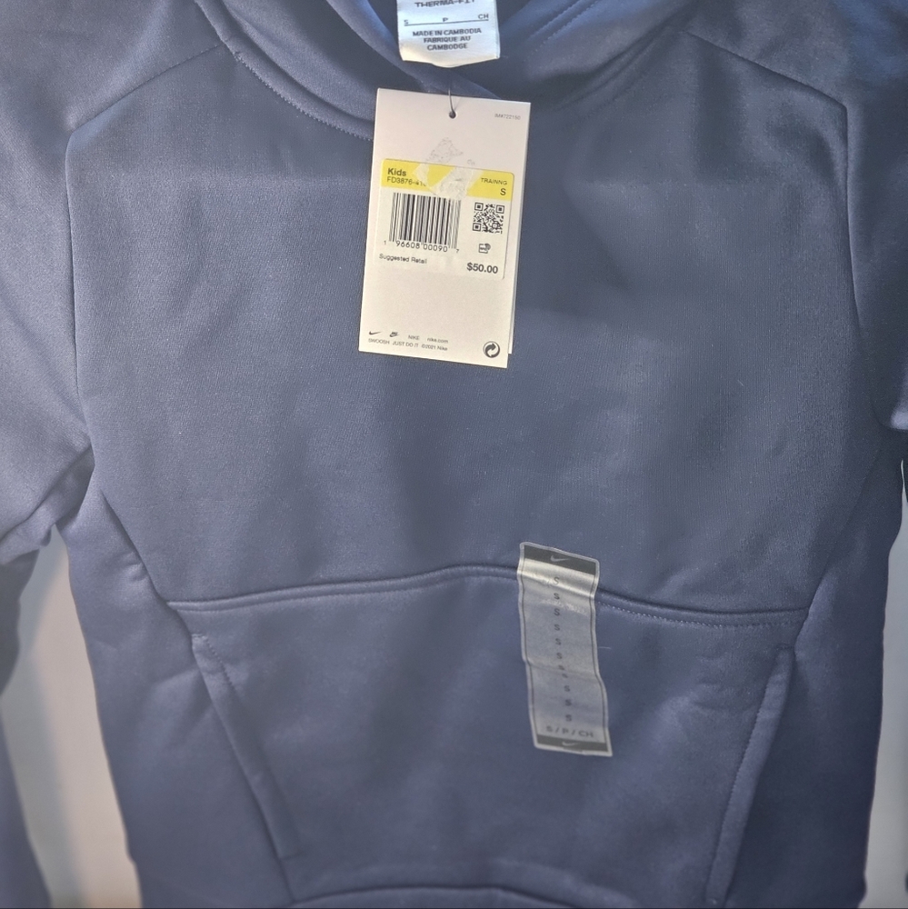 Nike kids Therma Fit Navy Blue Size S